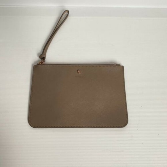MIMCO SUPERMICRA Medium POUCH In Beige As New - Picture 3 of 3